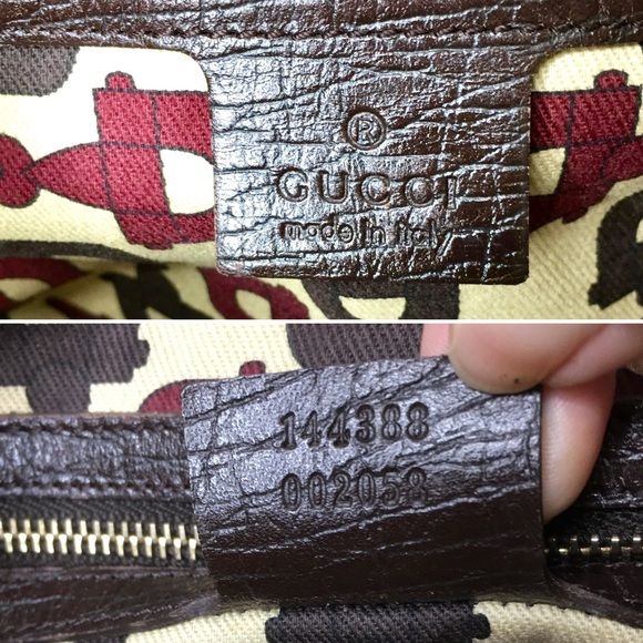 Gucci authentic brown monogram canvas crossbody bag - Picture 14 of 16